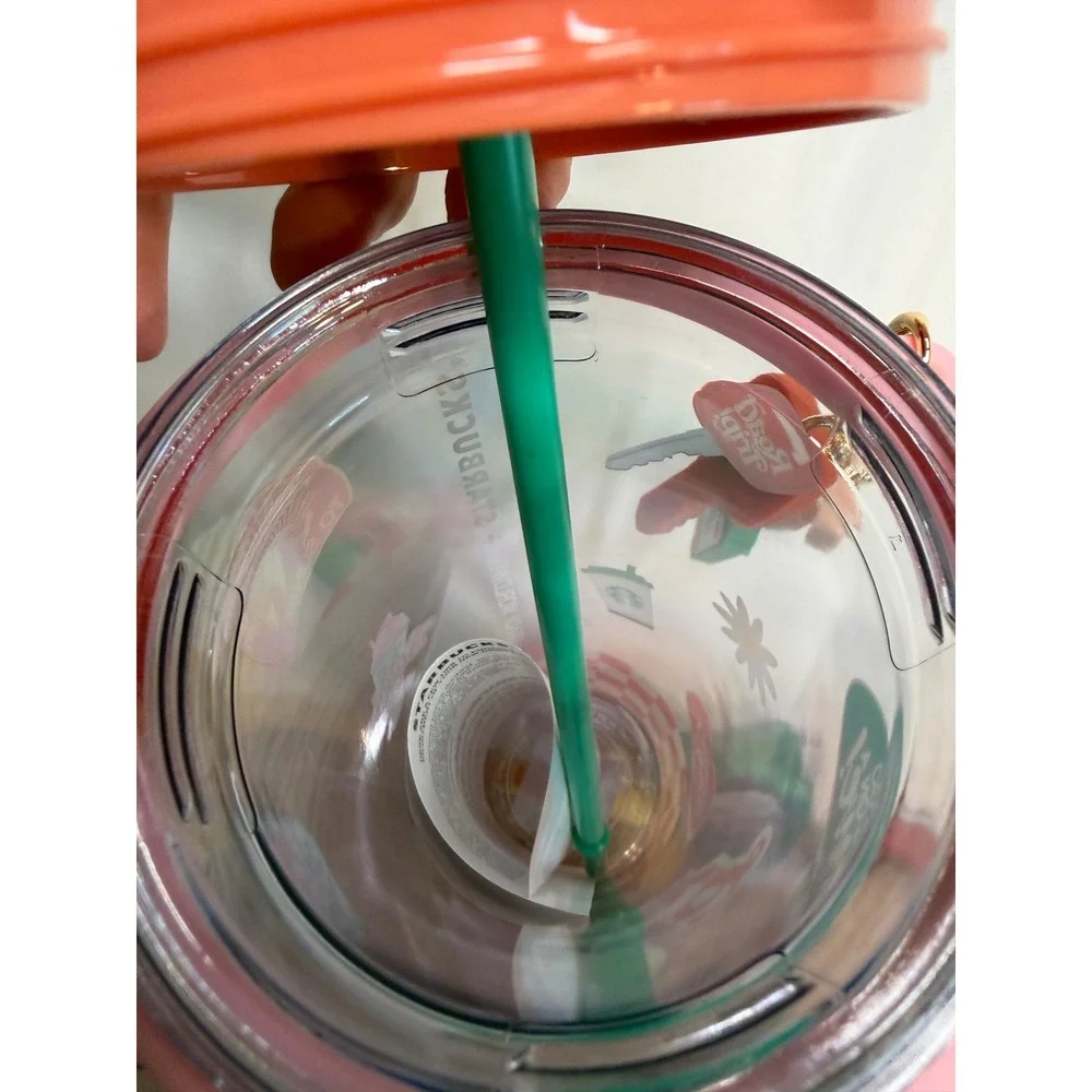 Starbucks Dandy Worldwide Road Trip Venti 24oz Cold Cup Tumbler with Charms NEW